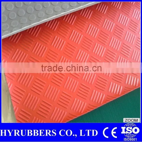 Qingdao Sale 3-5mm Anti-slip Rubber Sheet ,checker Rubber Sheet photo-5