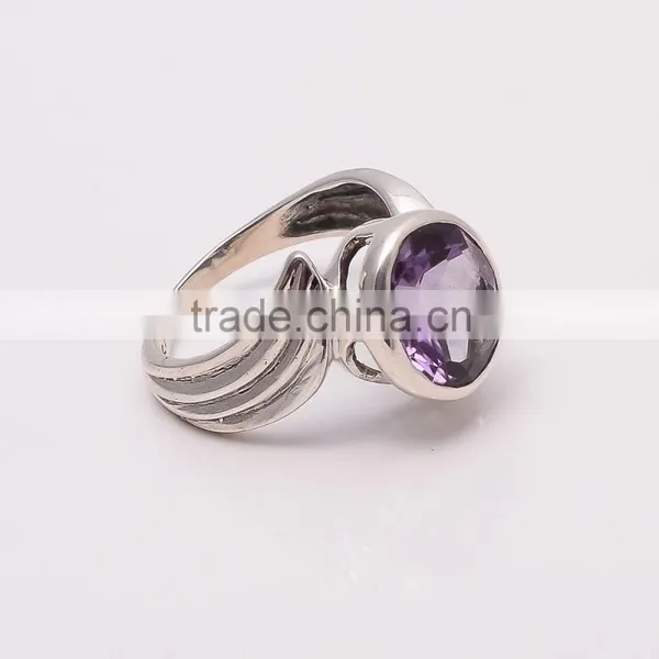 AMETHYST RING ,925 Sterling Silver Jewelry Wholesale,WHOLESALE SILVER JEWELRY,SILVER EXPORTER,SILVER JEWELRY FROM INDIA photo-2