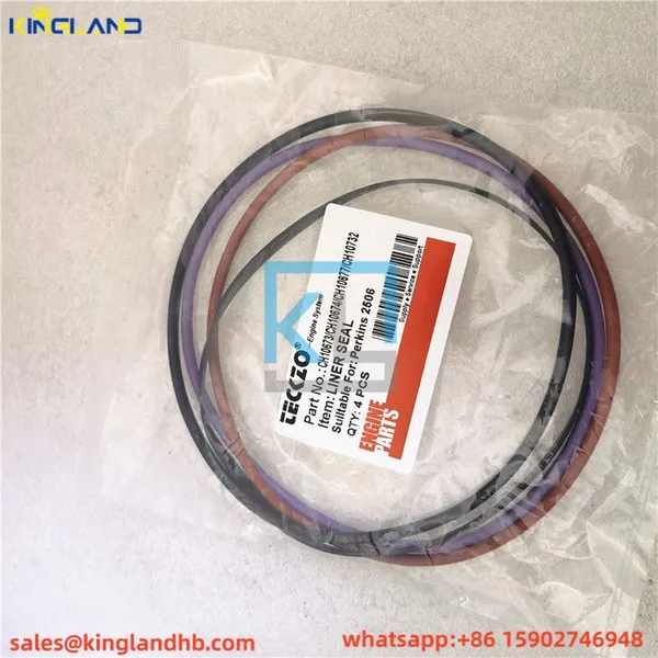 Engine Parts 2506 Seal, Liner ①CH10673 ②CH10674 ③CH10677 ④CH11179 Fit for Perkins photo-4