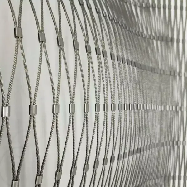 Stainless Steel Rope Mesh for Balcony Railings With 1000kg Load Capacity