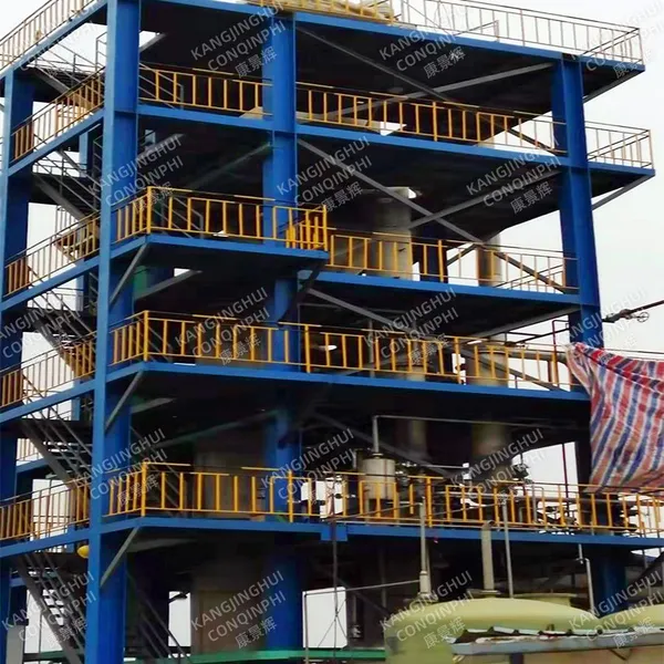 Multi-Effect Falling Film Vacuum Forced Circulation MVR Evaporator for Industrial Wastewater Treatment photo-3