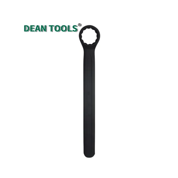 Heavy Duty Steel Offset Single Box Wrench,Offset Single Box End Design,High Torque Performance
