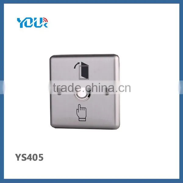 Hot Sale & Cheap Price Stainless Steel Small LED Push Button Exit Metal (YS405)
