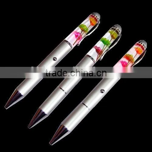 2015 Cool Liquid Floating Pen ,Promotional Pen With Led Light ,custom Cool Liquid Pen With 7 Color Quality Choice photo-3