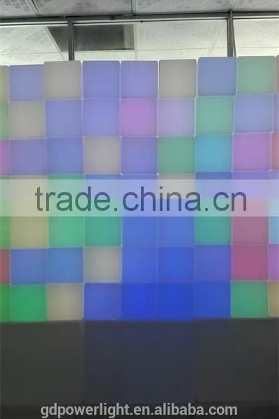 LED Light Decotative Lamp Cube With Remote Control YXF-3030C photo-3