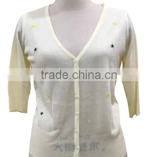 Knitting Coat, Knitted Thin Plus, Sun-protective Clothing, Air Conditioning Unlined Upper Garment, the Cardigan photo-4