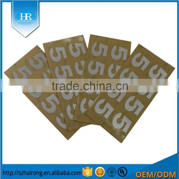 China Supplier Custom Strong Glue Transparent PET Sticker photo-4