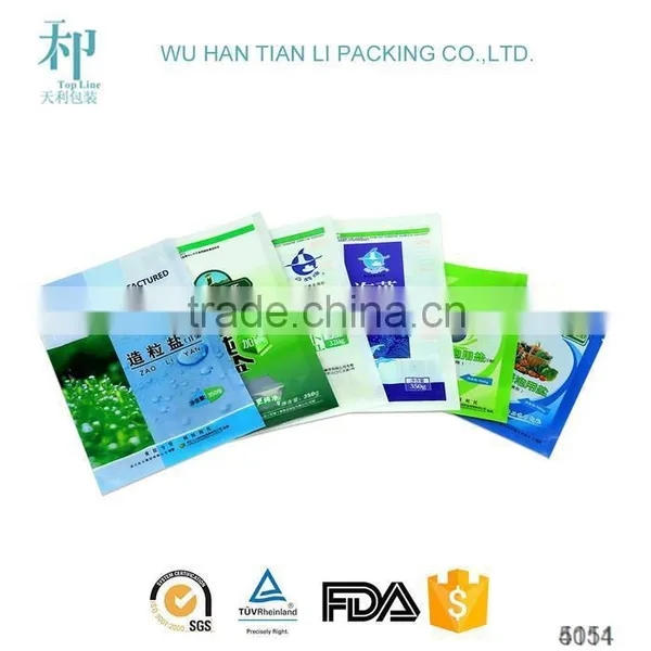 Dog Food Packing Flat Bottom Plastic Bags With Custom Logo Printing photo-3