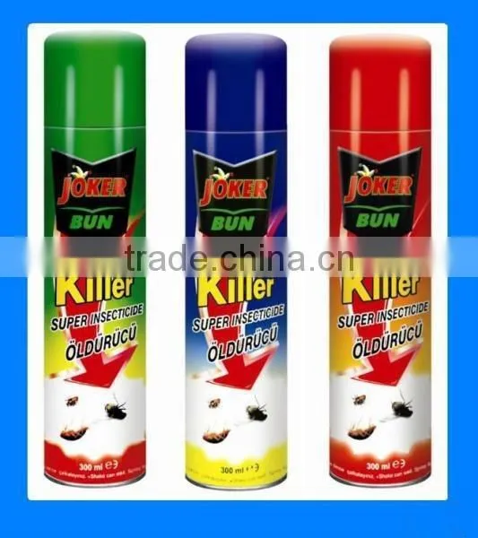 Oil Based Aerosol Insect Killer Spray