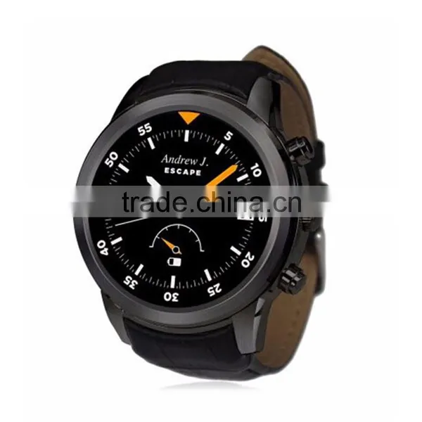 X5 Amoled Screen 1.4" Dual Bluetooth 2.1/4.0 Android 4.4 OS MTK6572 Low Cost 3G Smartwatch photo-3