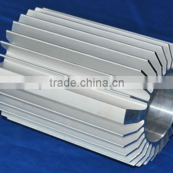 6063 6061 Aluminium Extruded Fin Tube Alloy Tube With BV& ISO From Jiayun Factory