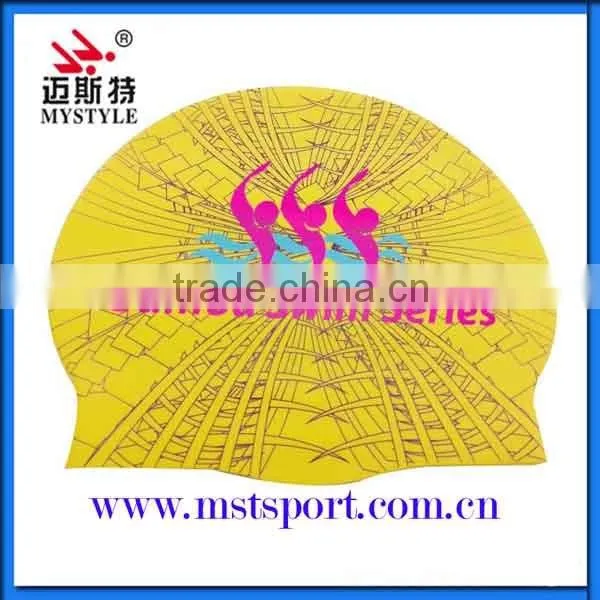 Adults Custom High Quality Cheap Swim Caps photo-2