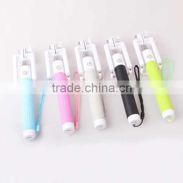 Hot New Lovely Chirstmas Gift Extendable Handheld Mini Foldable Monopod Blue Tooth Selfie photo-4