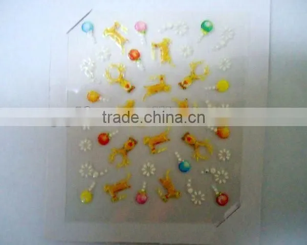 Nail Art Sticker Design Packing Nail Stickers