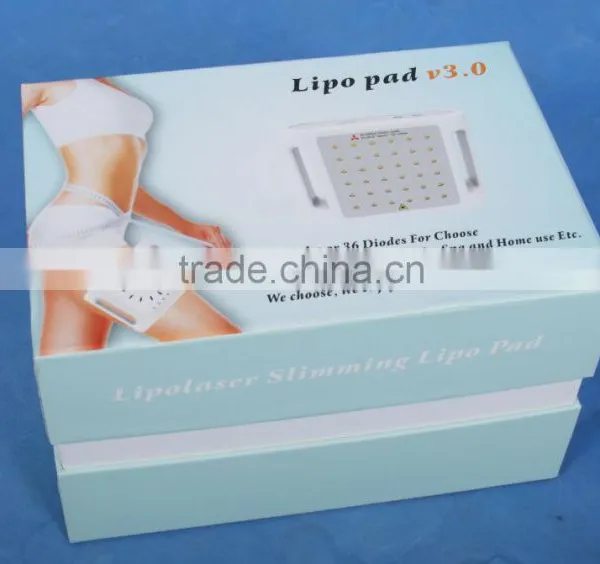 Most Popular Mini 650nm Diode Laser/lipo Laser Slimming Pads for 2016 photo-2