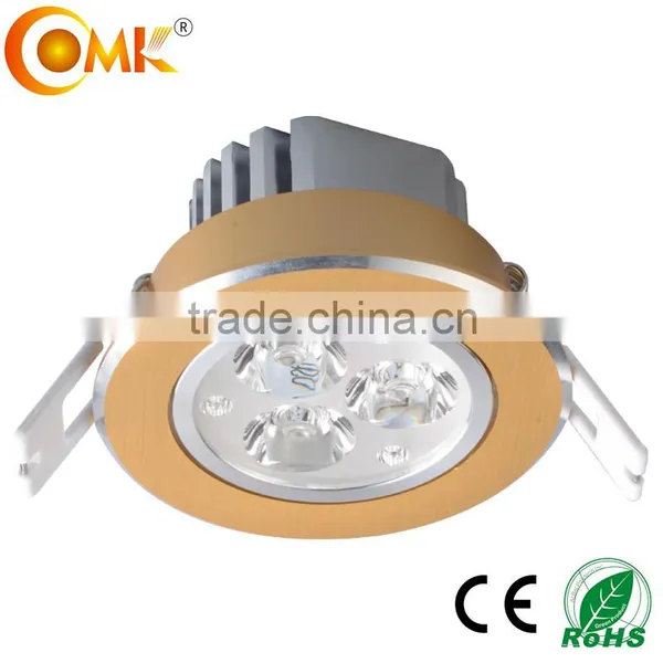 Pure Aluminum Led Ceiling Light 220 Volt 1w 9w Bridgelux Adjustable Ceiling Lamps Living Room photo-4