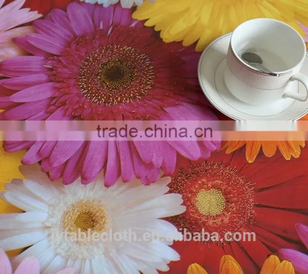 PVC With Non-woven Tablecloth photo-3