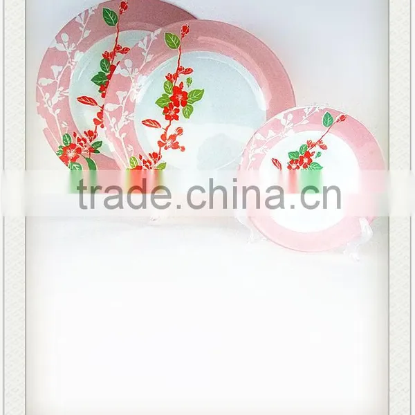 Flowers in Full Bloom of Glass Plate is One of the Branches photo-6