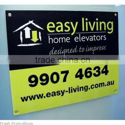 Custom Corflute Signage With Eye-catching Digital Printing