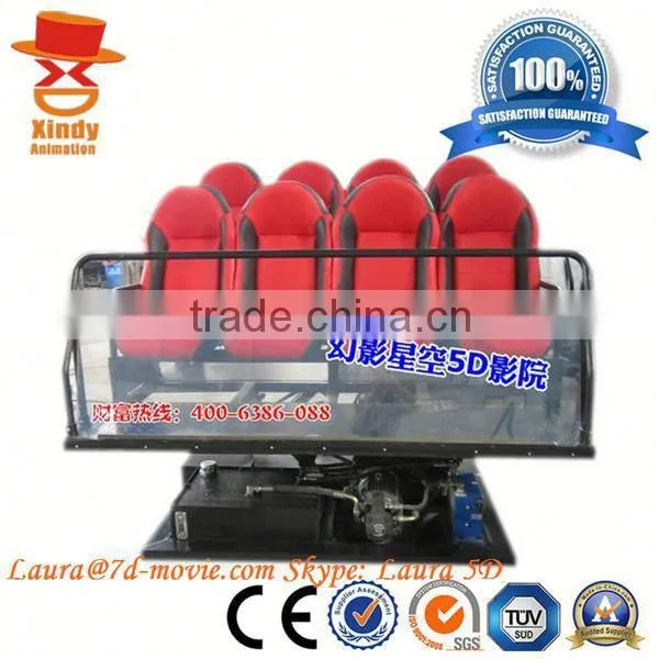 China Manufacturer Amusement Ride 5d Cinema System Mobile 5d Cinema 5d Cinema Equipment photo-6