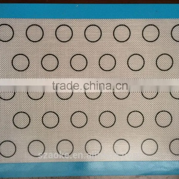 FDA LFGB 40x30cm Grade Silicone Macarons Baking Mat photo-4