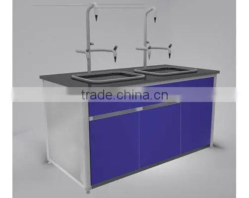 Lab Steel Lab Bench Steel Sink Table Lab Furniture More Than 15 Years photo-2