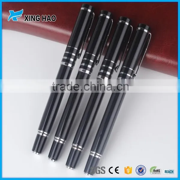 Luxury Black Metal Roller Pen Luxury Designed Featured Carbon Fiber Promotional Pen