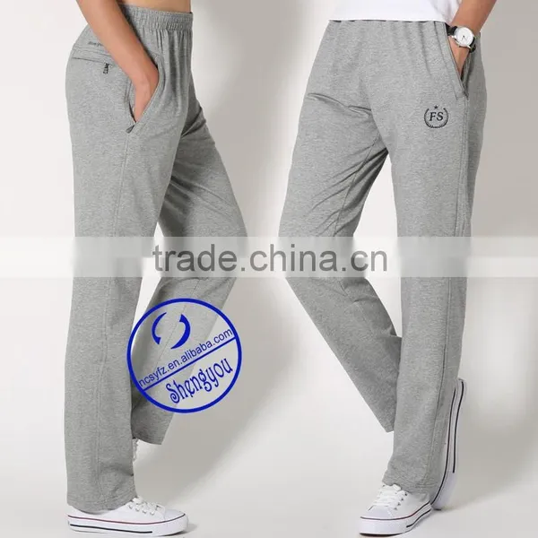 2015 Custom Mens Sport Jogger Pants Grey Color Wholesale Sweatpants photo-5