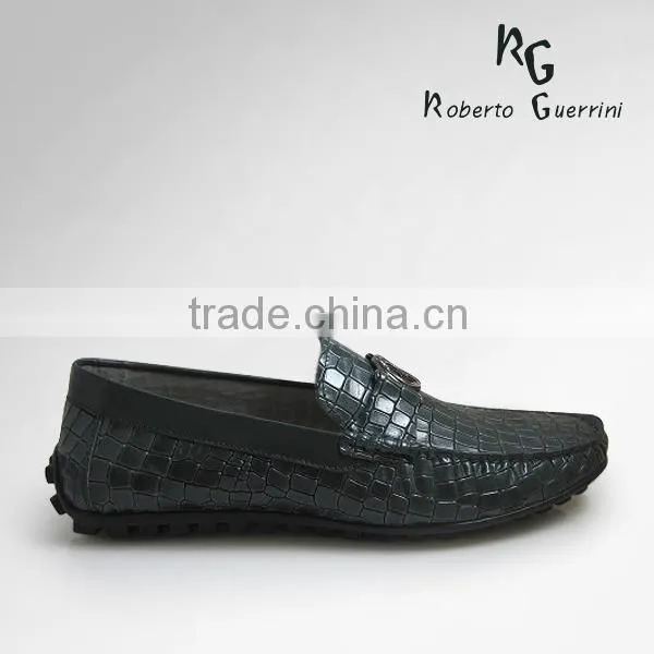 China Factory Fashion Comfortable Flat Genuine Leather Shoes photo-3