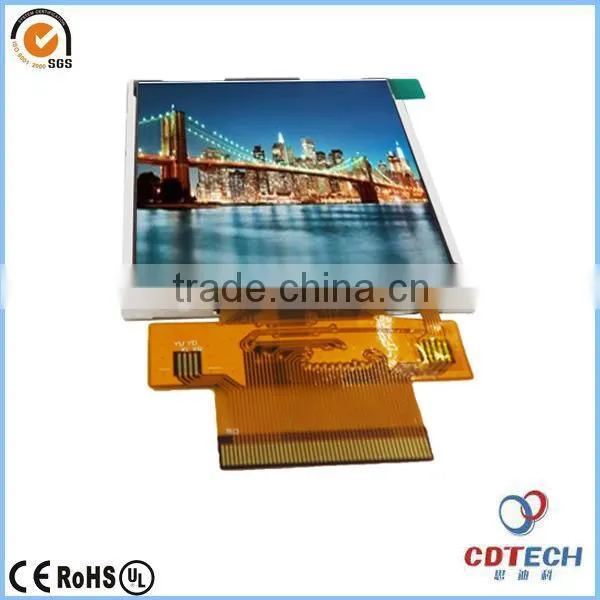 2.8-inches Mini hd LCD Panel, LCD Monitor With RGB/MCU Connector Lcd Display photo-2