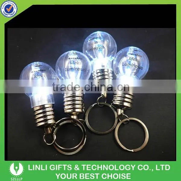 2016 Hot Sales Plastic Led Bulb Shape Key Chain photo-6