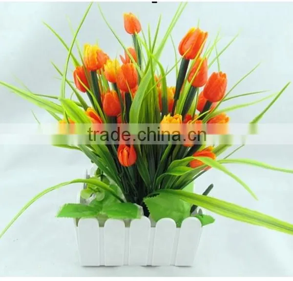Small Tulip, 21 High Simulation Flowers,artificial Flowers,decorative Dried Flowers photo-2