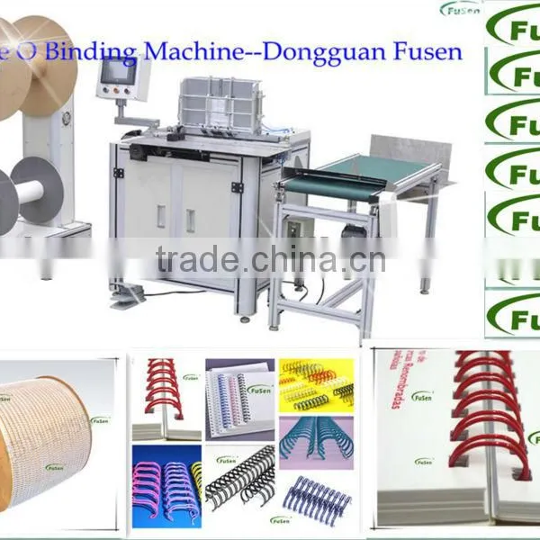 High Speed, Perfect Semi-automatic FS-520 Double Wire Binding Machine for Wall Calendar photo-3