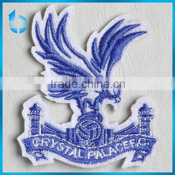 Dark Blue Eagle Logo Decorative Label for Knit Cap