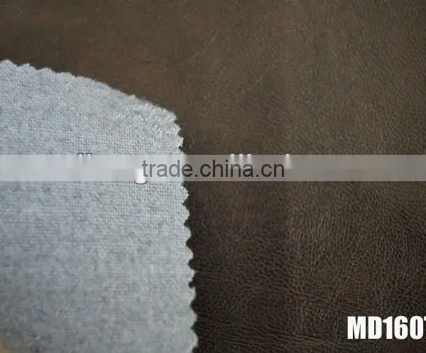 Soft Hand Feeling pu Garment Leather & pu Leather for Garment