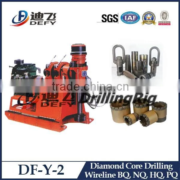 Factory New Design Small Core Drilling Rig, Mineral Sample Coring Equipment photo-3
