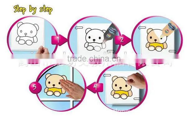 Interesting DIY Craft Kits-----Window Paint for Kids, Wd-05 photo-4