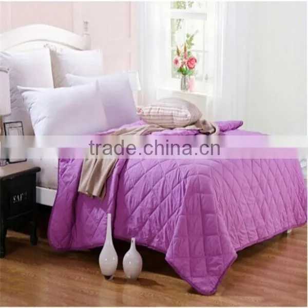 china supplier 100%polyester velboa quilt bedspread patchwork