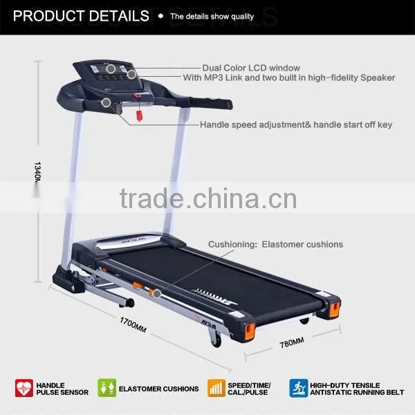 Gym Bodybuilding Multifunctional Home Use Fitness Treadmill photo-2