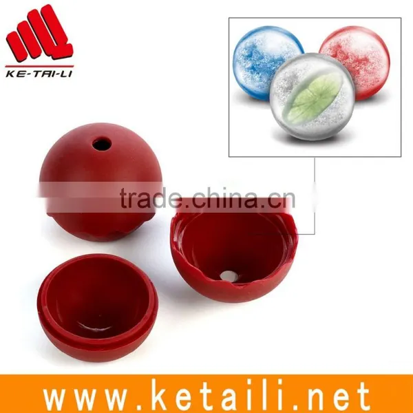 2016 Hot Selling Silicone Ice Tray Personalized Ice Cube Tray in Ball Shape Made in China photo-5