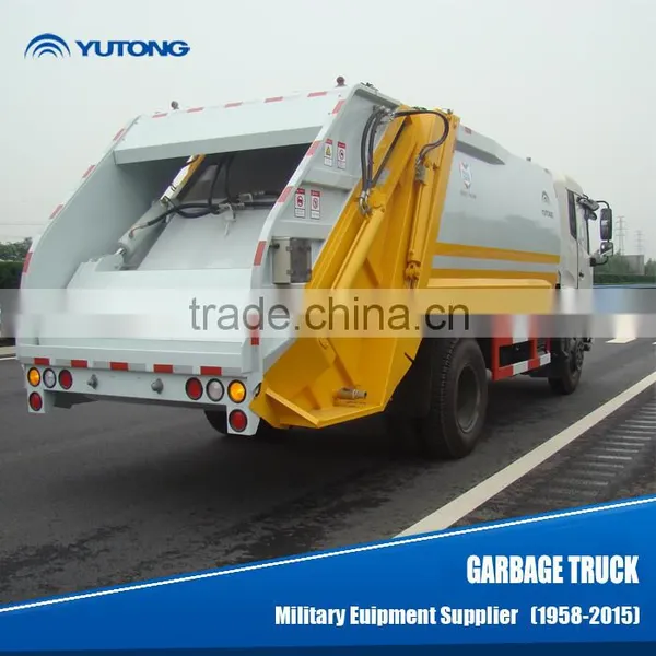 Efficient 9 Cbm Dustbin Volume Garbage Collection Vehicle photo-6