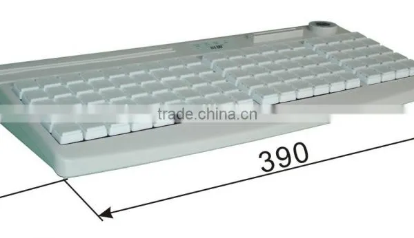 CITAQ KB-P95 95-Key Programmable POS Keyboard (MSR Optional)
