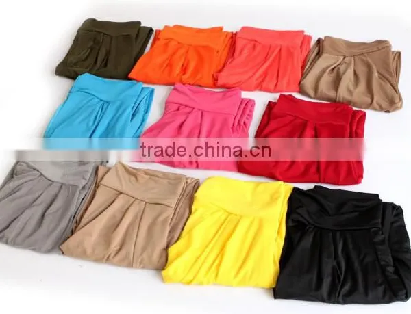 Plus Size Woman Clothing Summer Ice Silk Leggings Woman Harlan Baggy Pants photo-5
