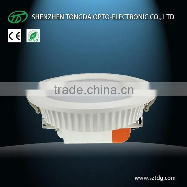 30w 8inch Square/round White SMD Led Recessed Downlight 3000K 4000K (TongDa) photo-5