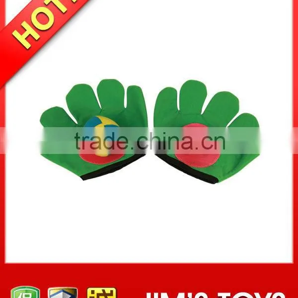 Plastic Sticky Gloves Tennis Ball With Elastic String