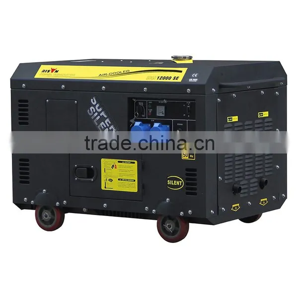 BISON CHINA Silent Diesel Generator 10kva Single Phase Chineses Power High Voltage Generator photo-3