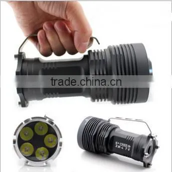 Lumifre 3100 New Arrival 5*XML T6 Led Bulb 2500LM 18650 High Power Aluminum Rechargeable LED Flashlight photo-4