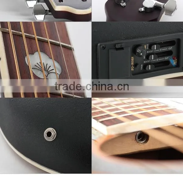 Best Selling High Qualtiy Mahogany Acoustic Guitar photo-6
