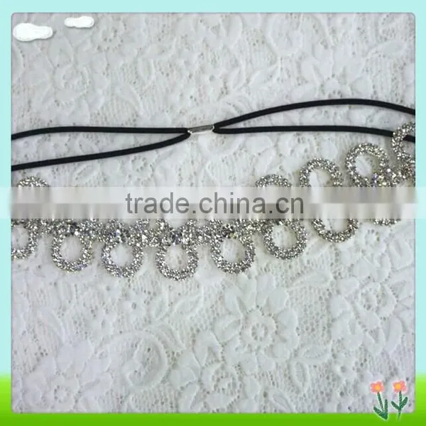 2015 New Arriva Wholesale Stretch Rhinestone Headbands photo-3