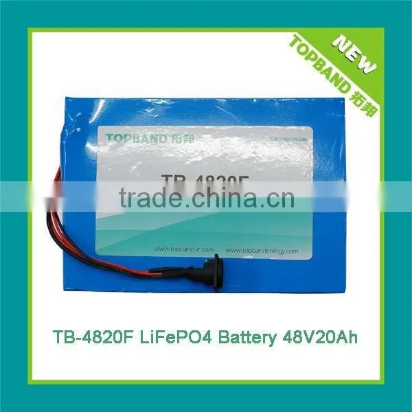 New Arrival TB-4820F 20Ah 48V Sweeper Cars Battery Supplier